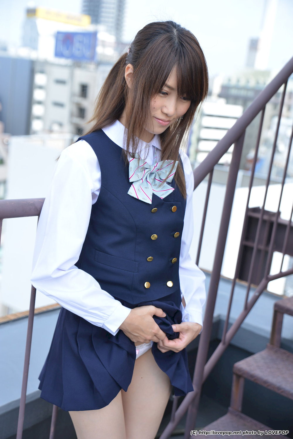 niform PPV/75P [պLOVEPOPӰ] T amaguchi back vest ߾ϸ Ayaka tairwayVoyeur ɽڲ P.9