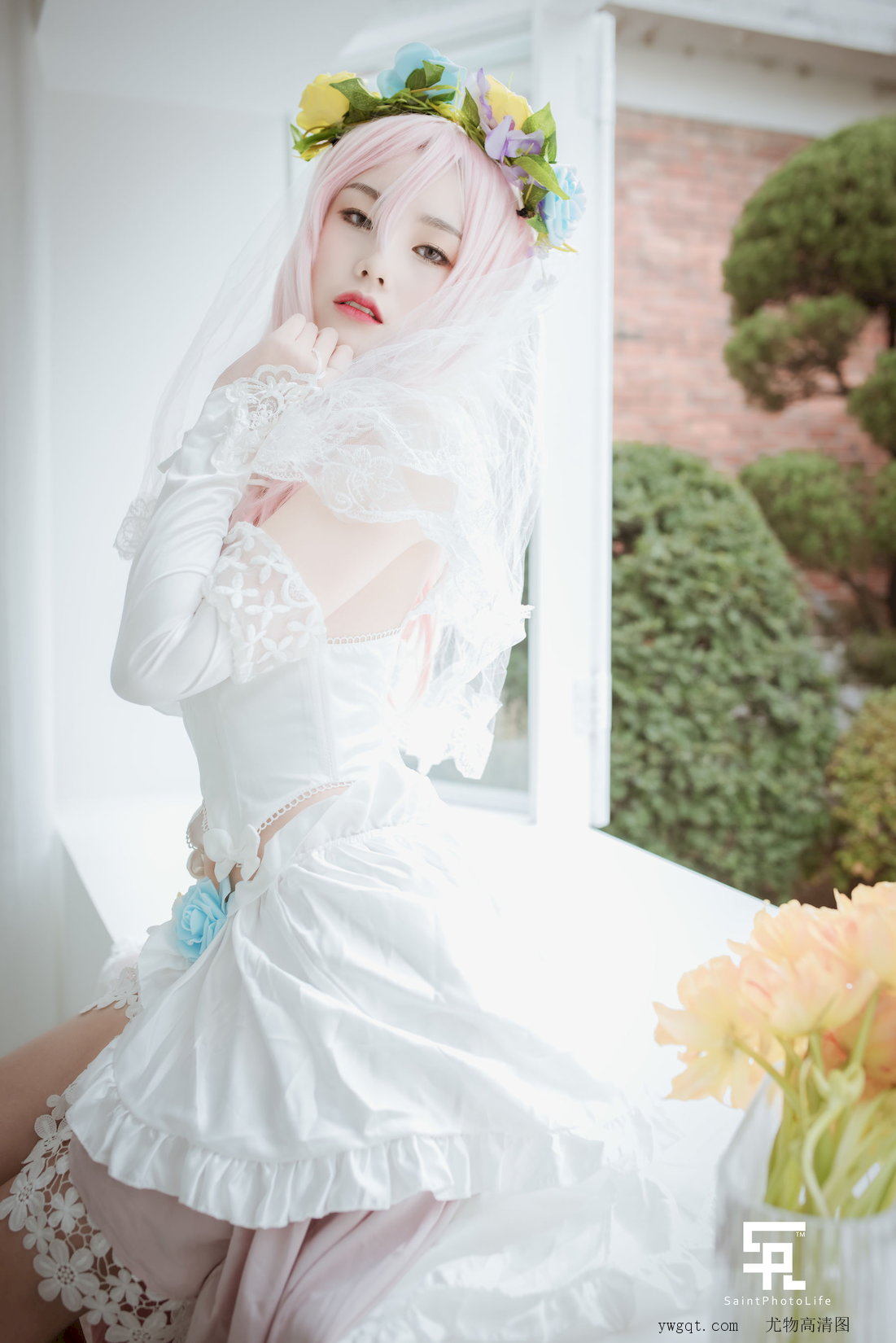 una [ϺsaintPhotoLifeӰ] ˽ ɫ˿  Yuna   CosplaVol.2/41P s P.1 