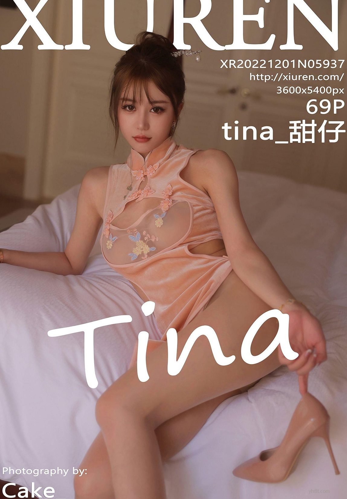 ǰ͹ [xiurenͼ] tina ģ ɫ˿  ˽ʳɫ͸ No.5937  P.3