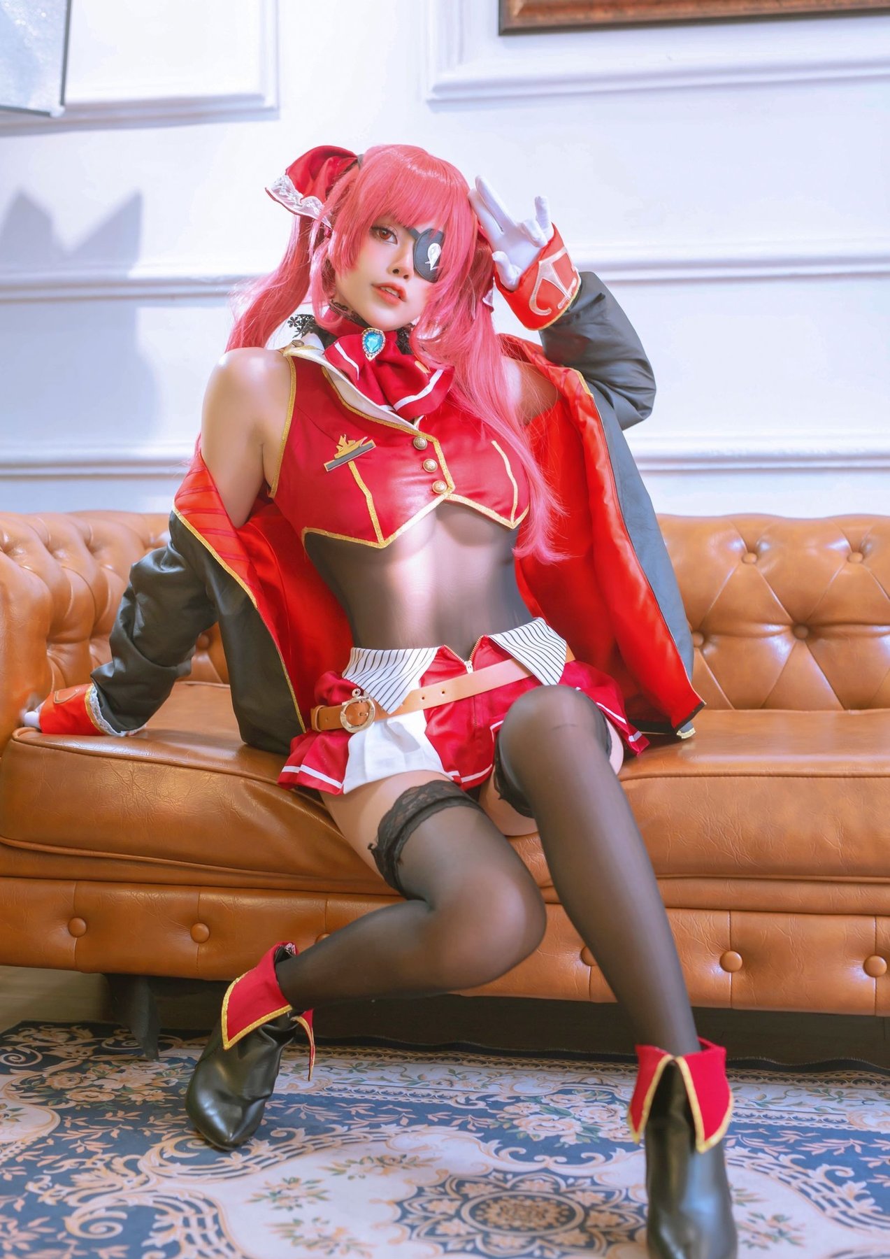 Hololive  Houshou ձCoser Marine Byoru߾ϸӰ P.1 